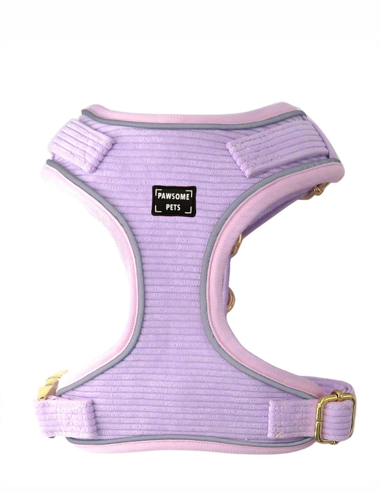 Adjustable Dog & Cat Harness – Violet | Boost Your Soul