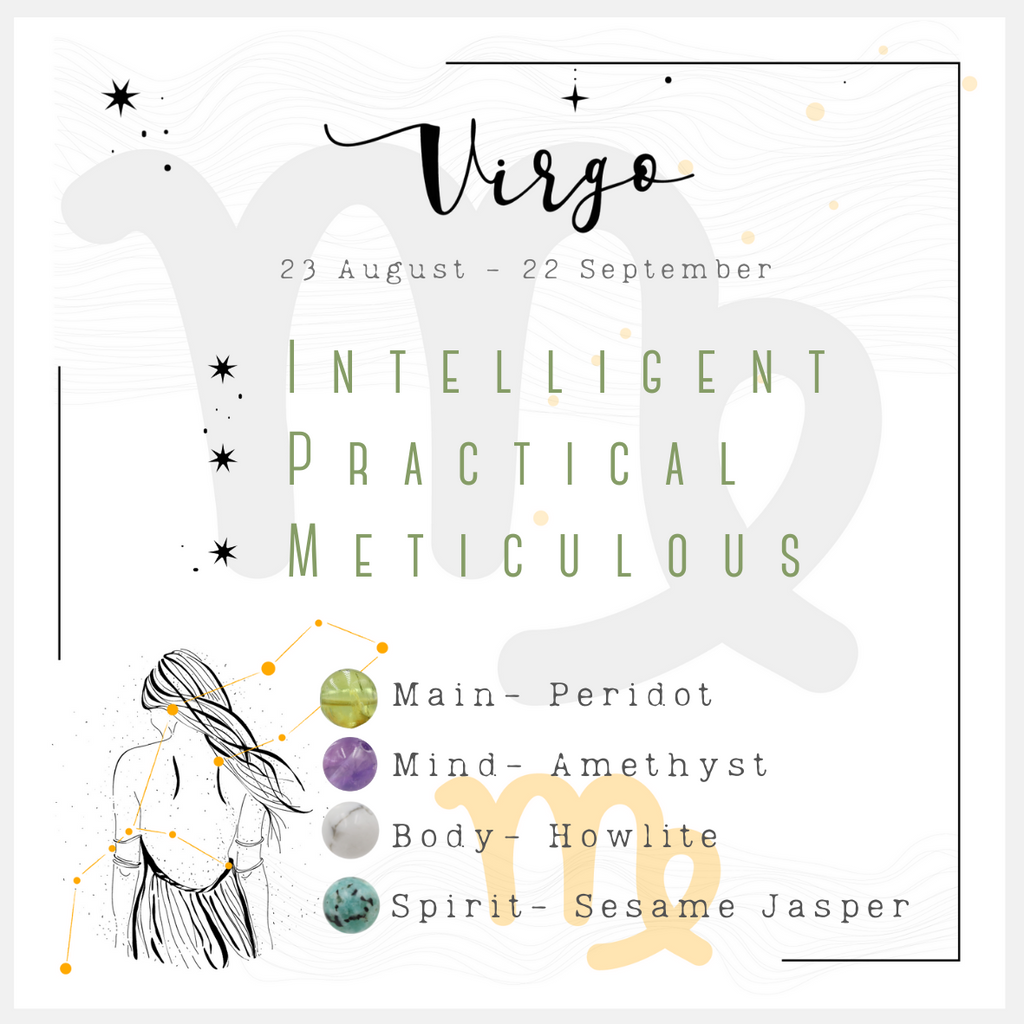 Virgo Crystal Bracelet | Boost Your Soul