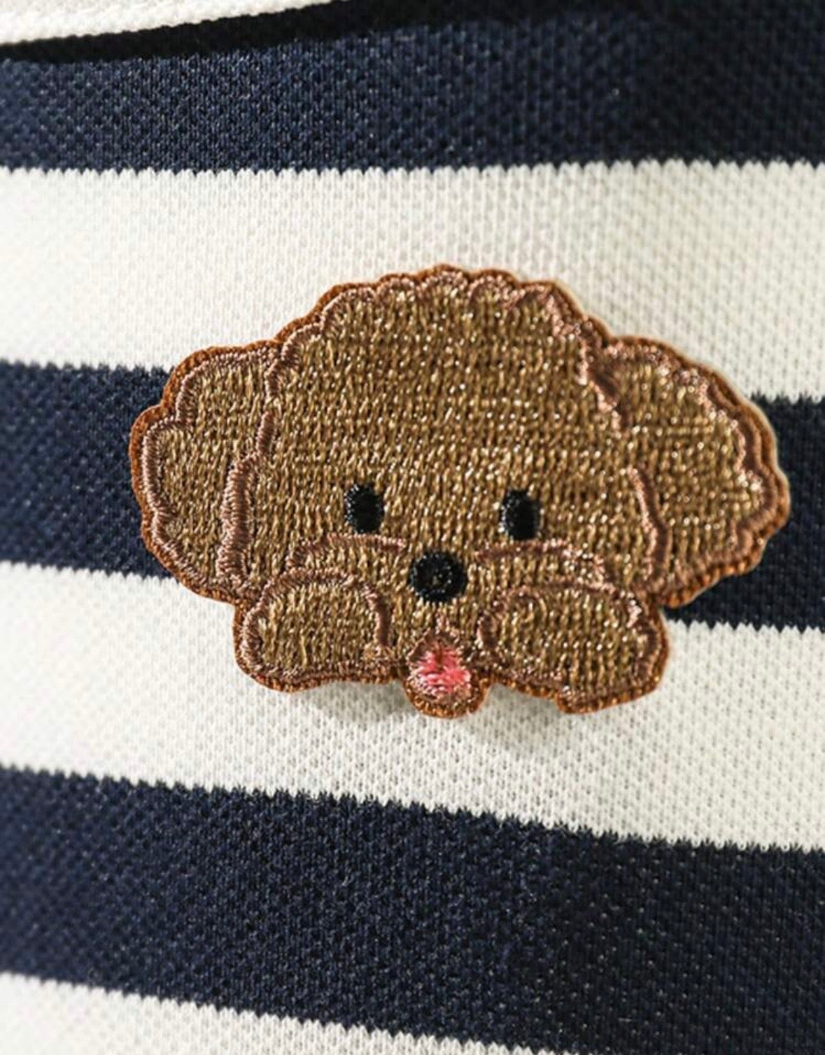 Dog & Cat Polo Shirt | Blue Stripe Pet Top | Boost Your Soul