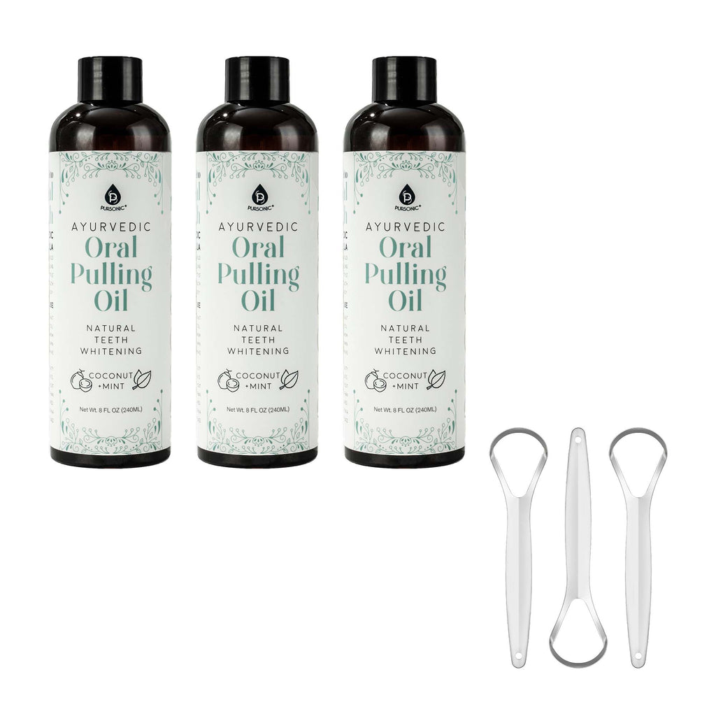 Ayurvedic Oil Pulling Bundle – 3 Pack | Boost Your Soul