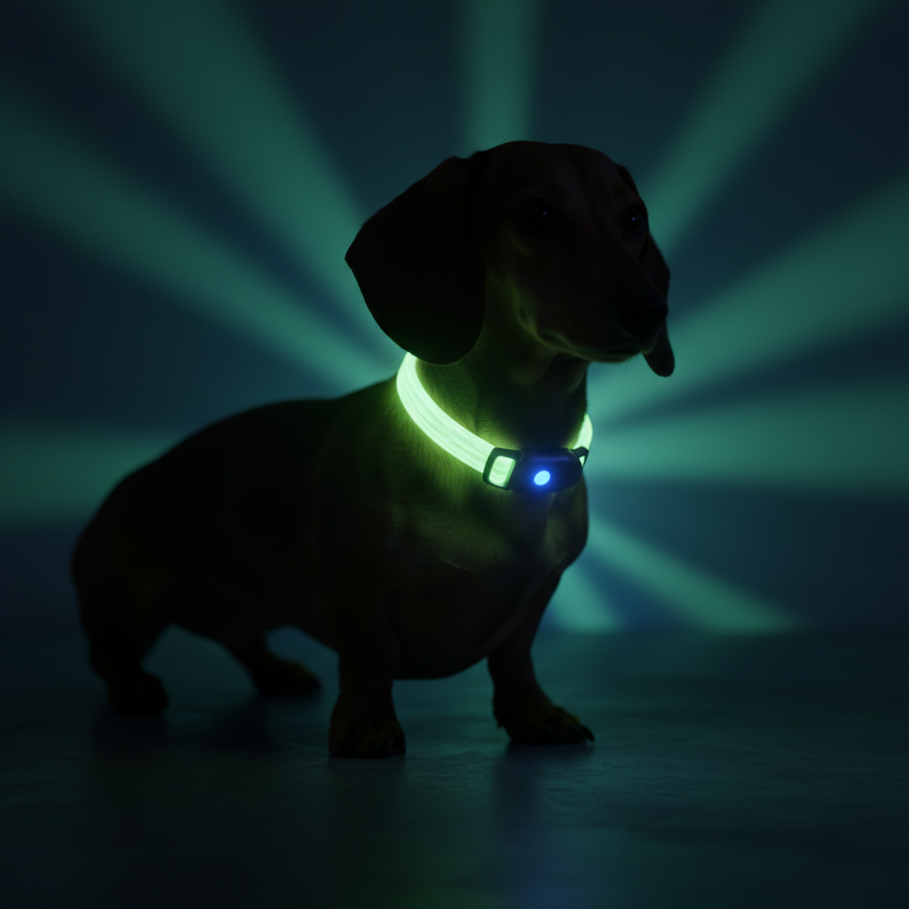 Dachshund Glow-in-the-Dark Collar
