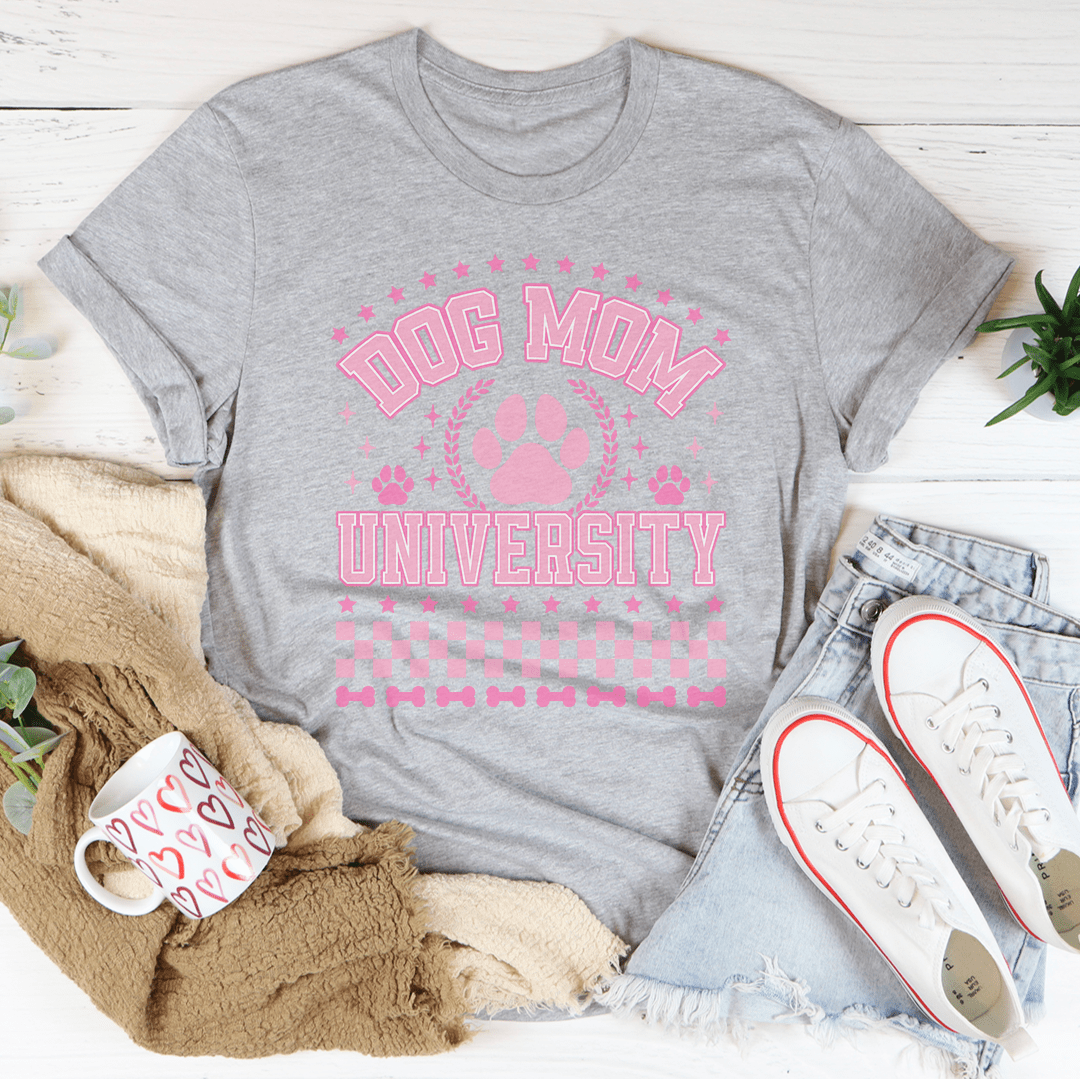 Dog Mum University T-Shirt | Boost Your Soul