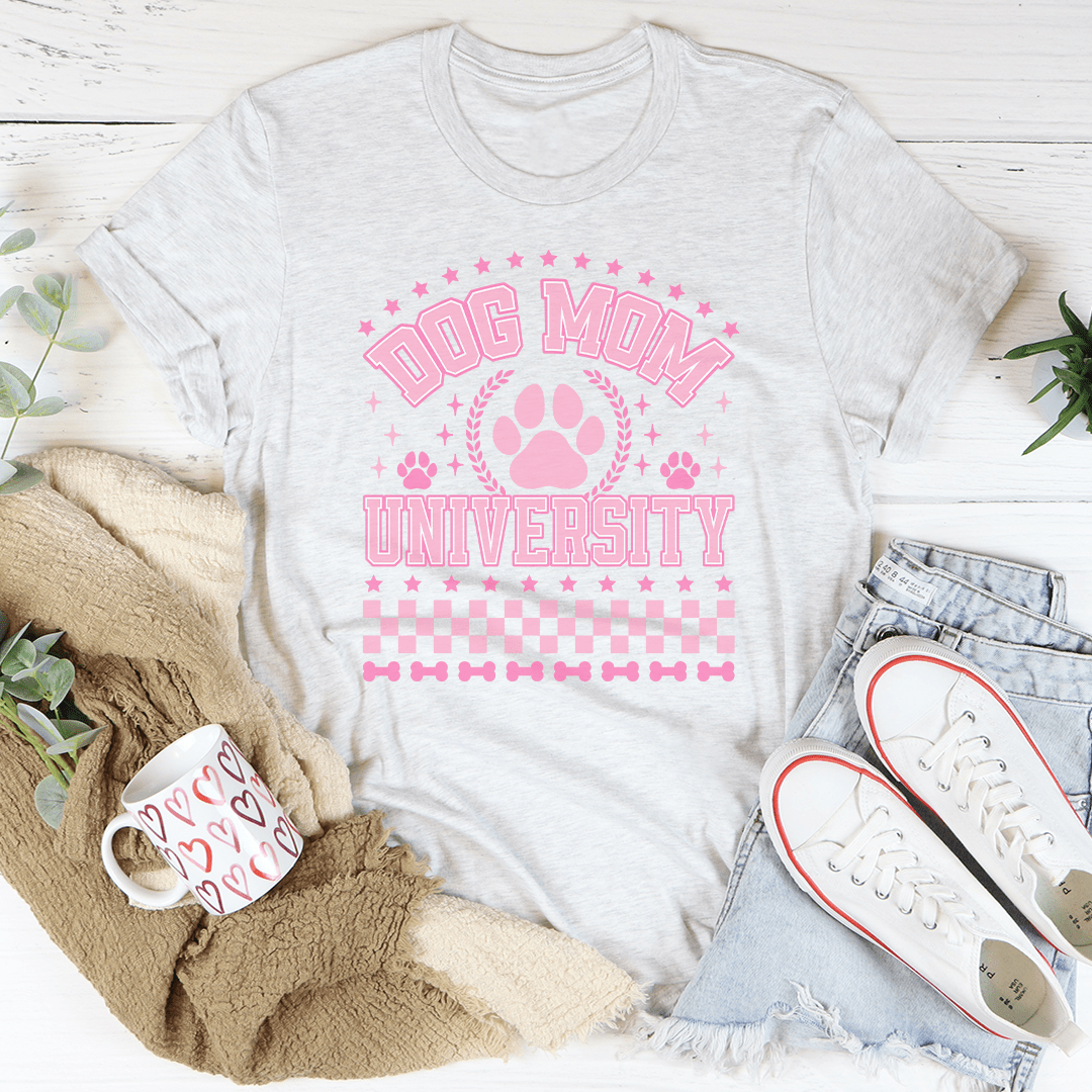 Dog Mum University T-Shirt | Boost Your Soul