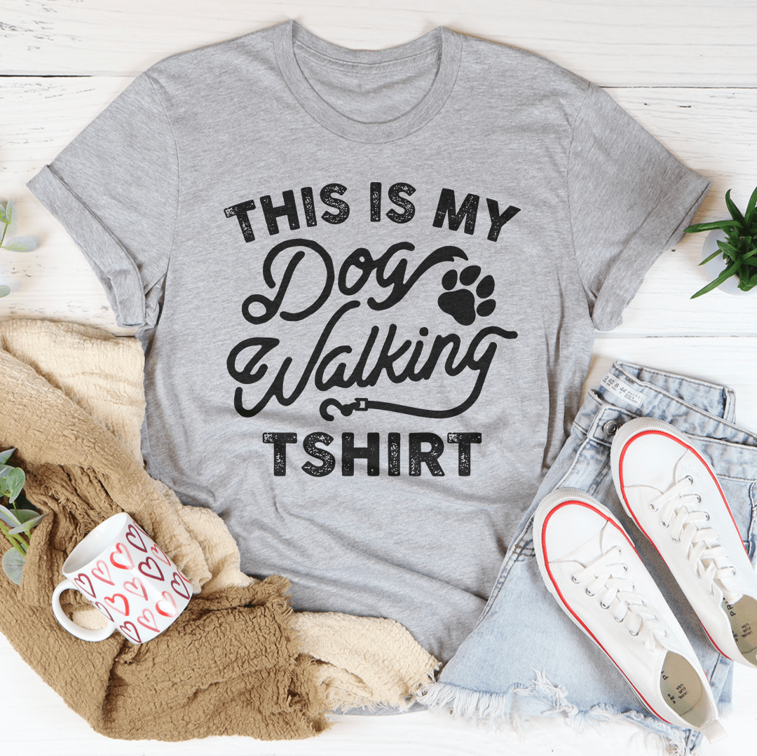 Dog Walking T-Shirt | Boost Your Soul
