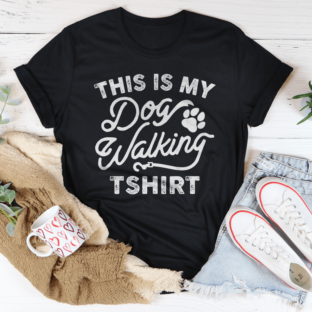 Dog Walking T-Shirt | Boost Your Soul