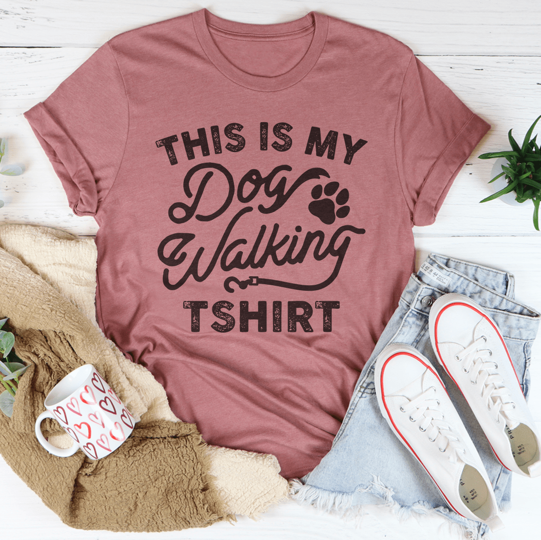 Dog Walking T-Shirt | Boost Your Soul