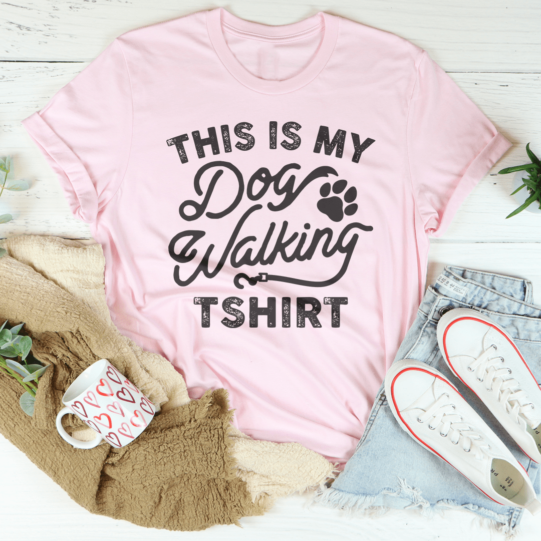 Dog Walking T-Shirt | Boost Your Soul